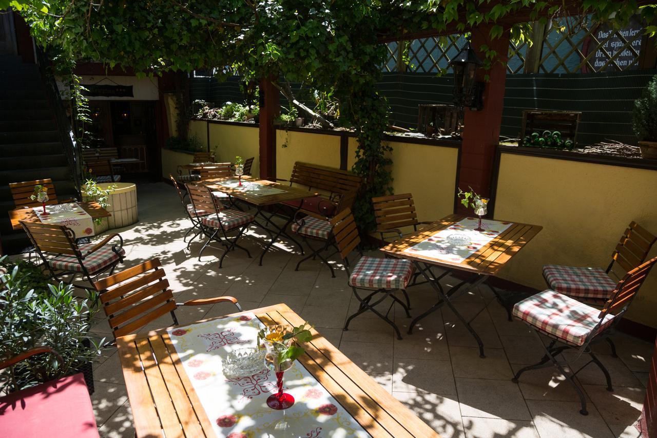 Hotel Reichsschenke Zum Ritter Gotz "Garni" Krov Exterior photo